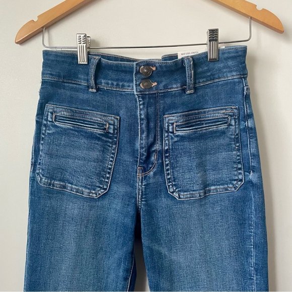 SOLD NWT American Eagle Next Level Super High-Waisted Flare Jean  Sz 6R - Picture 9 of 14